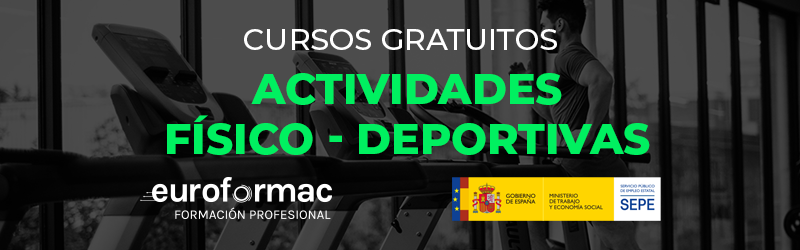 Cursos gratuitos para trabajadores sector Actividades Físico Deportivas