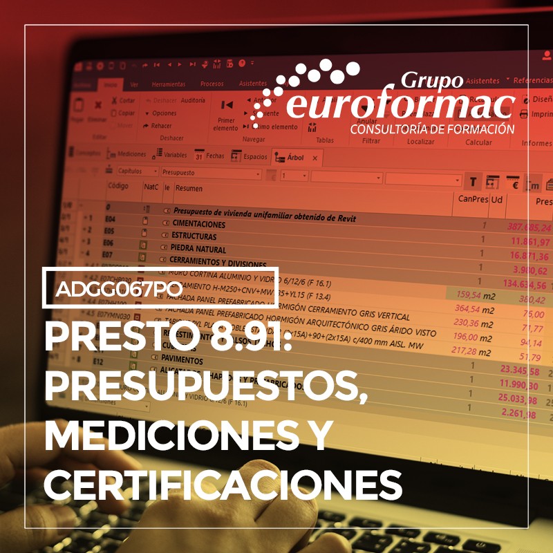 PRESTO: PRESUPUESTOS, MEDICIONES Y CERTIFICACIONES (VERSIÓN 8.91)