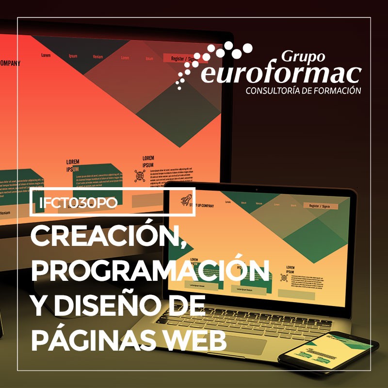 CREACIÓN, PROGRAMACIÓN Y DISEÑO DE PÁGINAS WEB