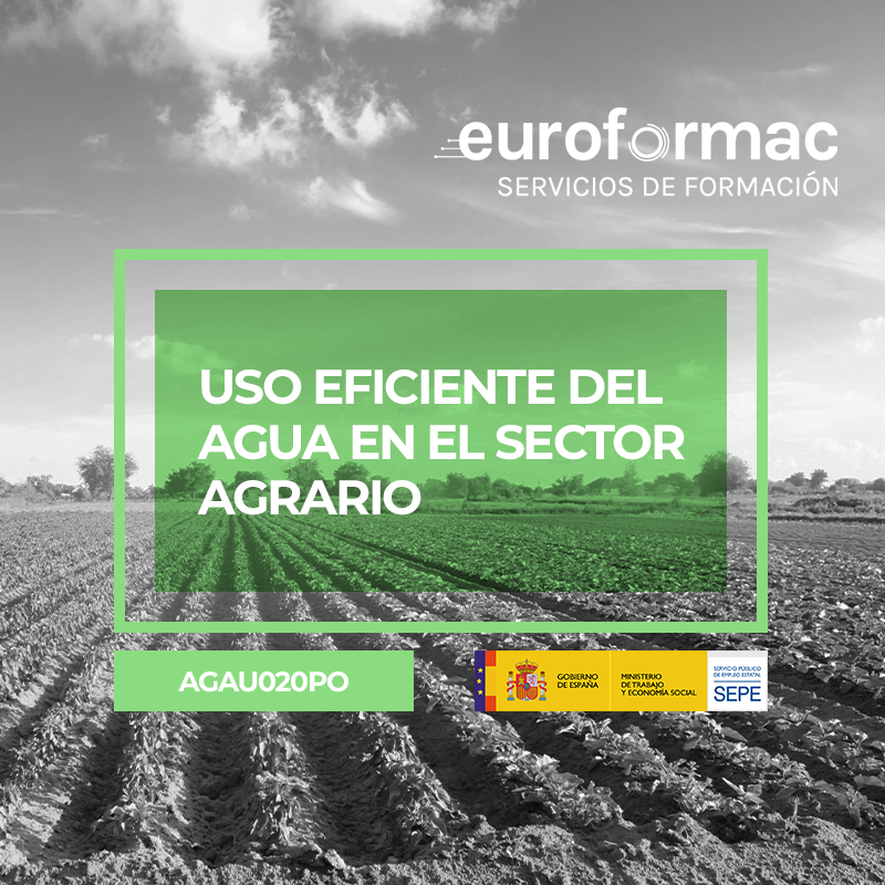 USO EFICIENTE DEL AGUA EN EL SECTOR AGRARIO