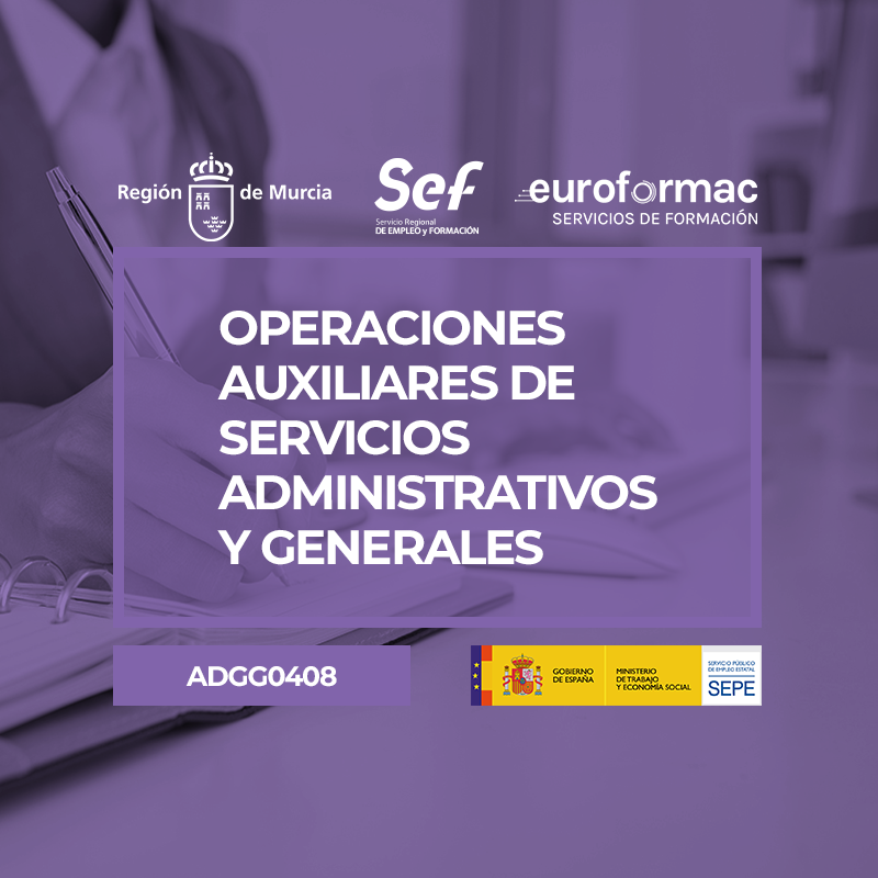 OPERACIONES AUXILIARES DE SERVICIOS ADMINISTRATIVOS Y GENERALES