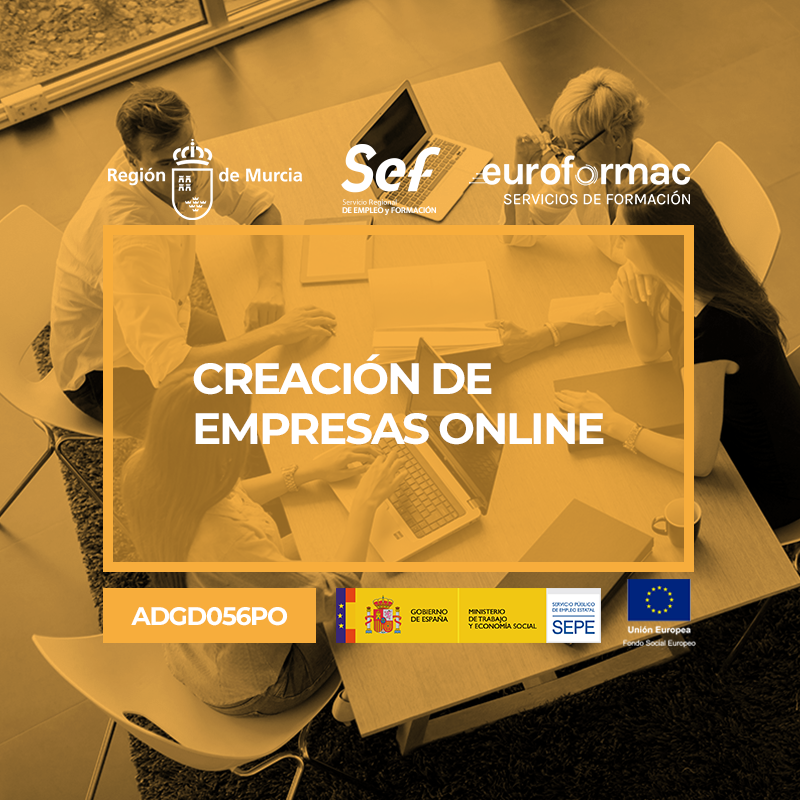 CREACIÓN DE EMPRESAS ONLINE