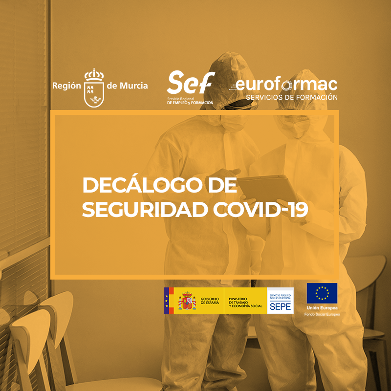 DECÁLOGO DE SEGURIDAD COVID-19