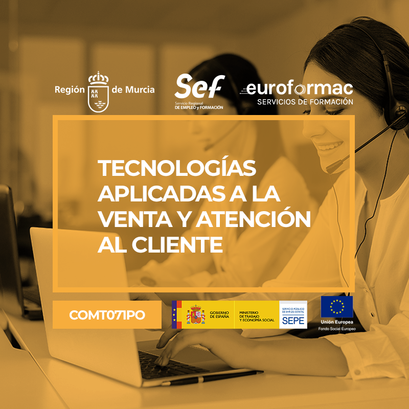 TECNOLOGÍAS APLICADAS A LA VENTA Y ATENCIÓN AL CLIENTE