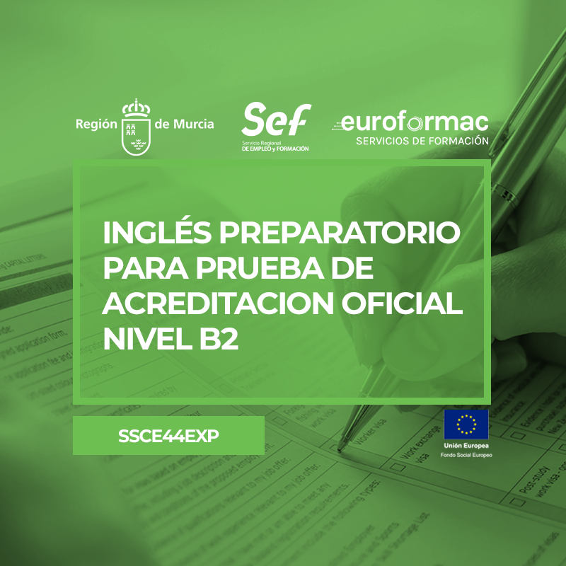 INGLÉS PREPARATORIO PARA PRUEBA DE ACREDITACIÓN OFICIAL NIVEL B2