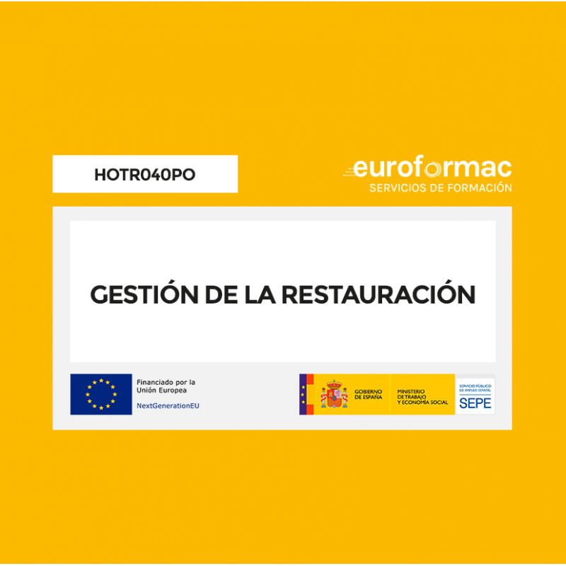 GESTIÓN DE LA RESTAURACIÓN