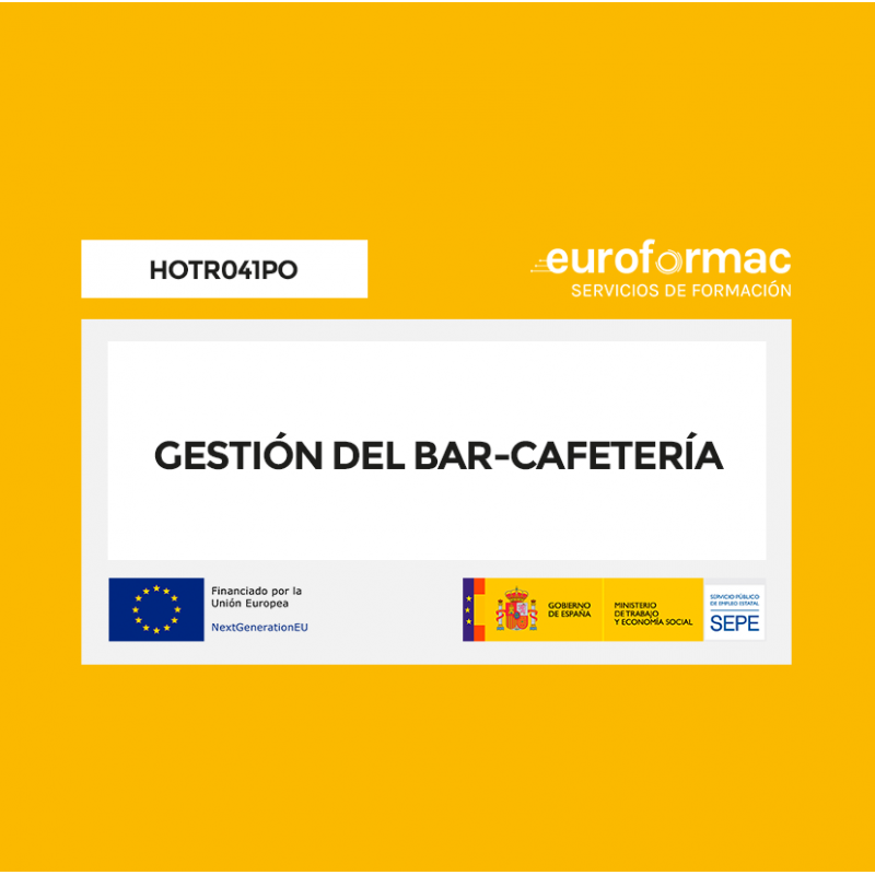 GESTIÓN DEL BAR-CAFETERÍA