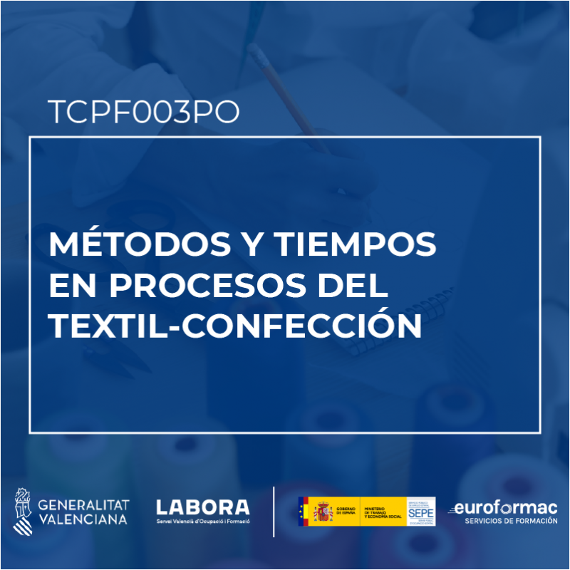 MÉTODOS Y TIEMPOS EN PROCESOS DEL TEXTIL-CONFECCIÓN