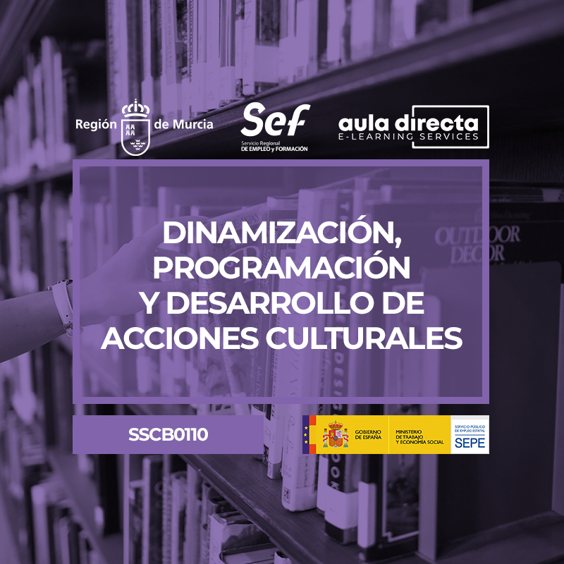 SSCB0110 - DINAMIZACIÓN, PROGRAMACIÓN Y DESARROLLO DE ACCIONES CULTURALES SSCB0110 - DINAMIZACIÓN, PROGRAMACIÓN Y DESARROLLO DE ACCIONES CULTURALES