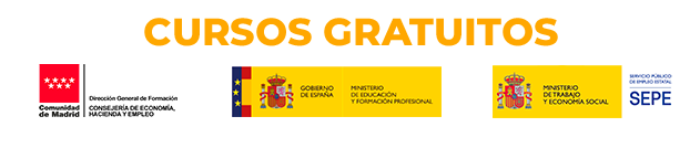 Comunidad de Madrid - Cursos gratuitos